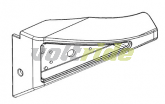 Speedway 4 Right Turning Light Cover