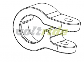 Dualtron 3 Folding Handle Clamp_R