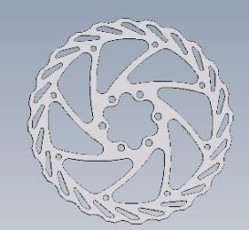NAMI Burn-E brake disc (160mm)
