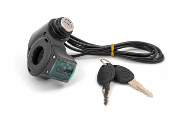 Key Lock Ignition with Voltmeter