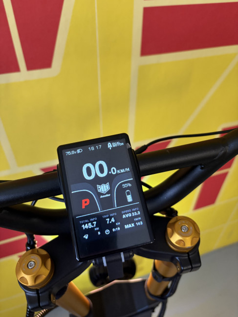 Kaabo Wolf King GTR Gold - ridden for 146 km